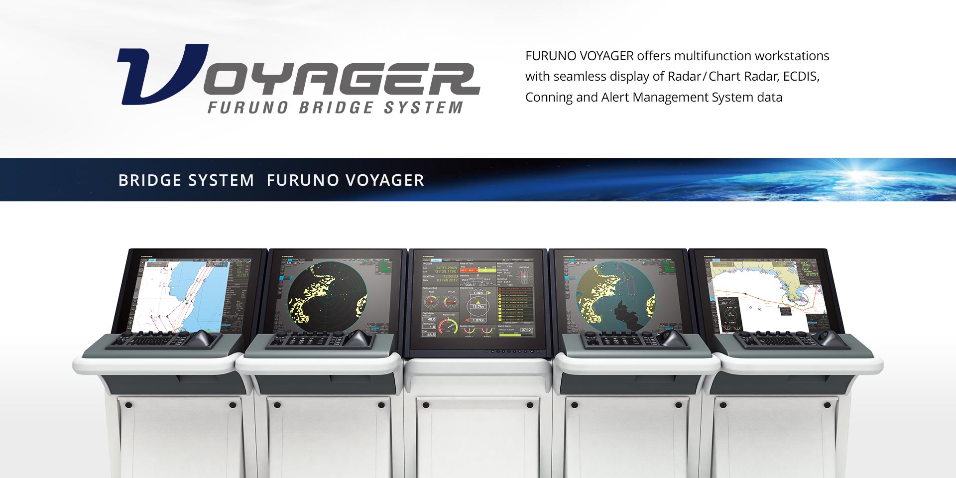 FURUNO VOYAGER, the next-generation bridge system